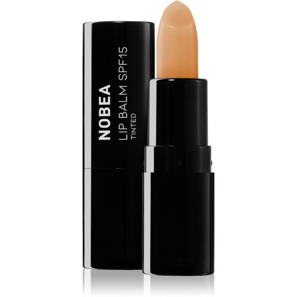 NOBEA NOBEA Day-to-Day Lip Balm SPF 15 Tinted балсам за устни SPF 15 #L01 Honey Peach 4 гр.