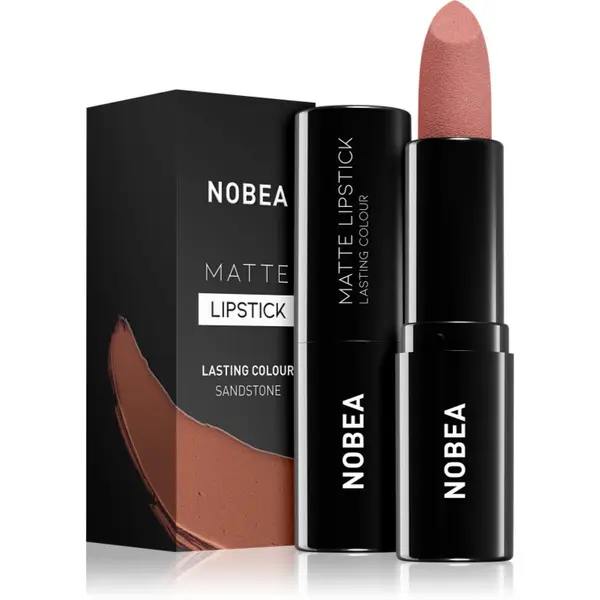 NOBEA NOBEA Day-to-Day Matte Lipstick матиращо червило цвят Sandstone #M20 3 гр.
