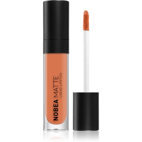 NOBEA NOBEA Day-to-Day Matte Liquid Lipstick матиращо течно червило цвят Cinnamon #M05 7 мл.