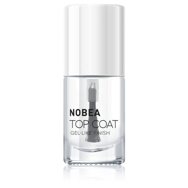 NOBEA NOBEA Day-to-Day Top Coat топ защитен лак за нокти с гланц 6 мл.