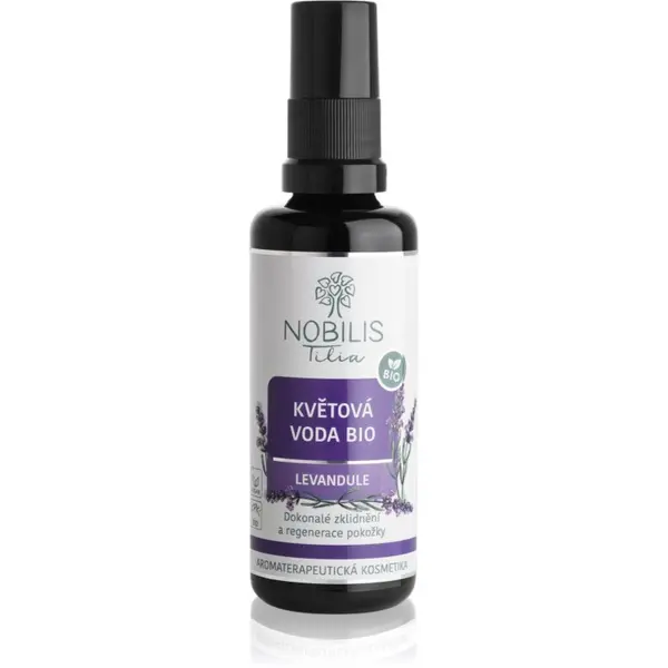 Nobilis Tilia Nobilis Tilia Floral Water BIO Levandule вода за лице с успокояващ ефект 50 мл.