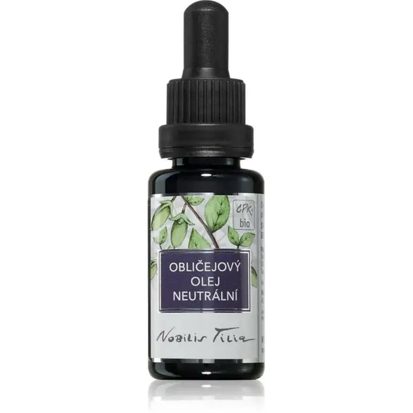 Nobilis Tilia Nobilis Tilia Obličejový olej Neutrální успокояващо масло за лице 20 мл.
