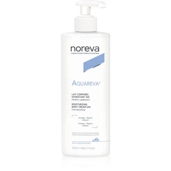 Noreva Noreva Aquareva Moisturizing Body Cream 24h подхранващ хидратиращ лосион за тяло 400 мл.