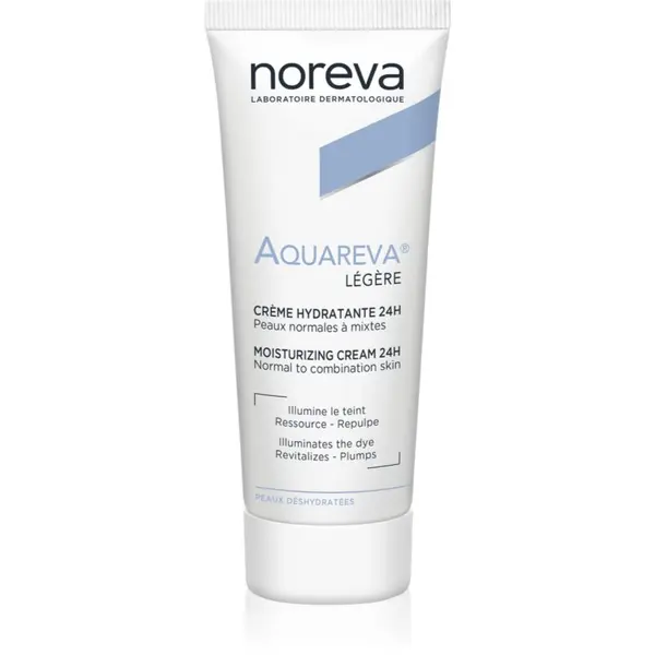 Noreva Noreva Aquareva Moisturizing Cream 24h лек хидратиращ крем 40 мл.