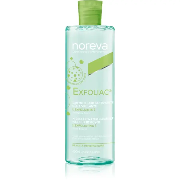 Noreva Noreva Exfoliac Micellar Water Cleanser почистваща мицеларна вода с ексфолиращо действие 400 мл.