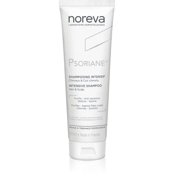 Noreva Noreva Psoriane Intensive Shampoo успокояващ шампоан за лющеща се и раздразнена кожа 125 мл.