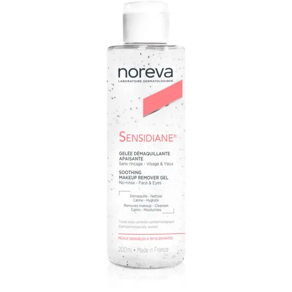 Noreva Noreva Sensidiane Soothing Make-up Remover Gel почистващ и премахващ грима гел 200 мл.