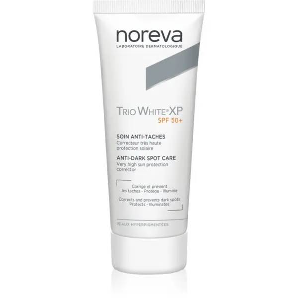 Noreva Noreva Trio White XP Anti-Dark Spot Care SPF 50+ слънцезащитен крем за лице против пигментни петна SPF 50+ 40 мл.