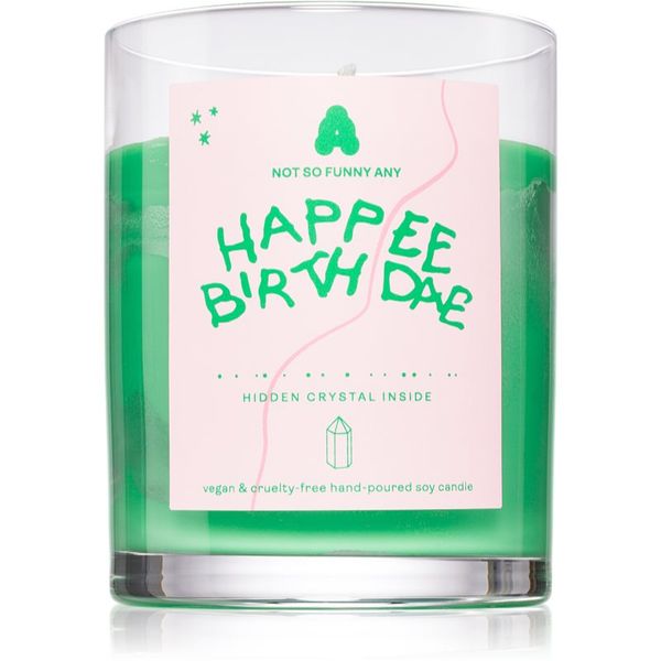 Not So Funny Any Not So Funny Any Crystal Candle Hapee Birthdae свещ с кристал 220 гр.