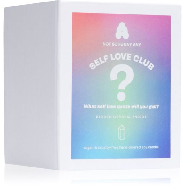 Not So Funny Any Not So Funny Any Crystal Candle Self Love Club свещ с кристал 220 гр.