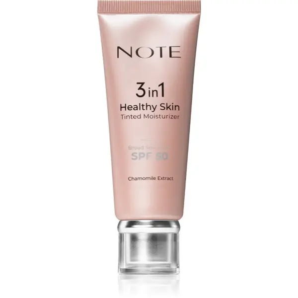 Note Cosmetique Note Cosmetique 3 in 1 Healthy Skin тониращ хидратиращ крем SPF 50 30 мл.