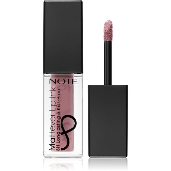 Note Cosmetique Note Cosmetique Mattever течно червило с матиращ завършек 06 Blushy 4,5 мл.