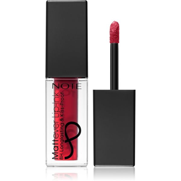 Note Cosmetique Note Cosmetique Mattever течно червило с матиращ завършек 14 Unpredictable Red 4,5 мл.