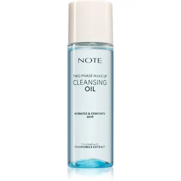 Note Cosmetique Note Cosmetique Two Phase Cleansing Oil двуфазен продукт за премахване на водоустойчив грим за зоната около очите и устните 100 мл.