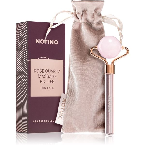 Notino Notino Charm Collection Rose quartz massage roller for eyes масажно валяче за околоочната област Pink 1 бр.