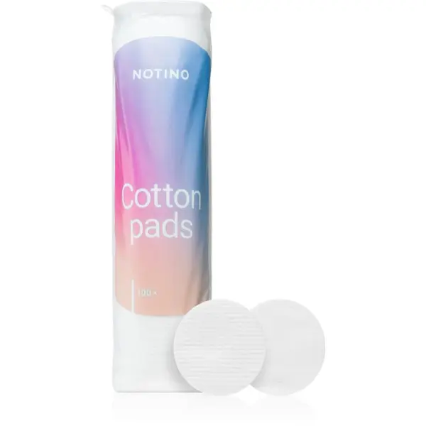 Notino Notino Cotton Pads Round Памучни тампони за премахване на грим и почистване на лице 100 бр.
