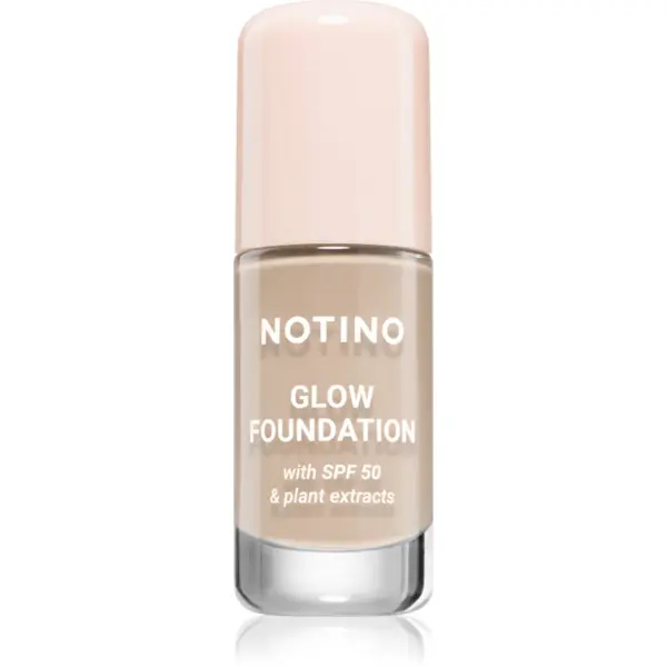 Notino Notino Foundation Glow foundation with SPF 50 & plant extracts озаряващ фон дьо тен SPF 50 01 Fair Neutral 30 мл.