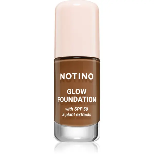 Notino Notino Foundation Glow foundation with SPF 50 & plant extracts озаряващ фон дьо тен SPF 50 02 Deep Neutral 30 мл.