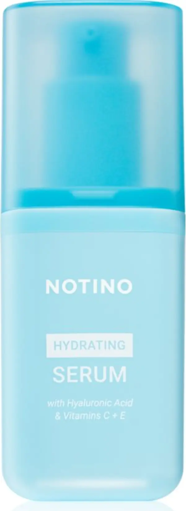 Notino Notino Hydrating Serum with Hyaluronic Acid & Vitamins C + E хидратиращ серум за освежаване и изглаждане на кожата 30 мл.