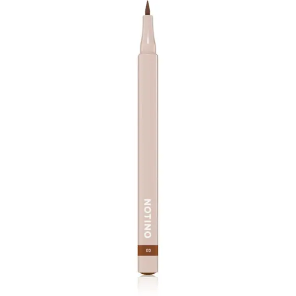 Notino Notino Lifeproof Eyebrow Felt Pen водоустойчив маркер за вежди 03 Warm Brown 1 мл.