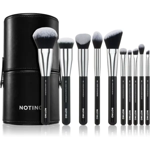 Notino Notino Makeup Brushes Advanced Professional Make-Up Brush Set комплкет четки с калъф