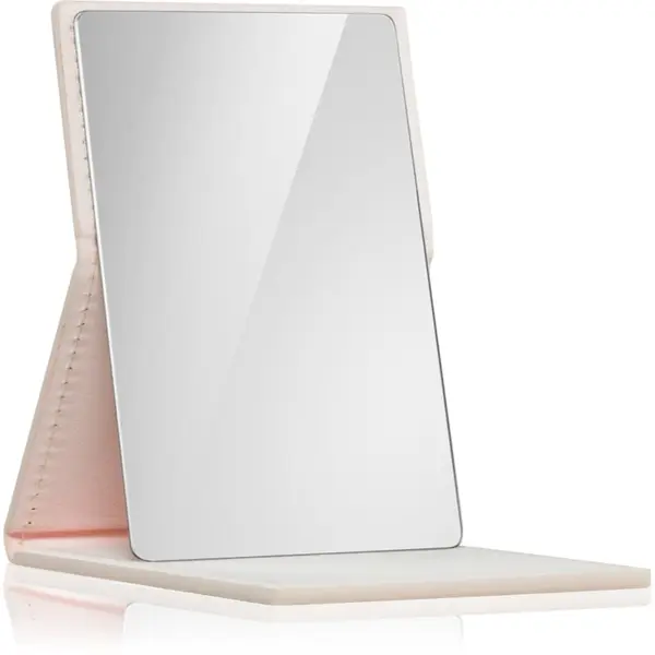 Notino Notino Mirrors Compact Mirror козметично огледалце Leatherette Beige 1 бр.