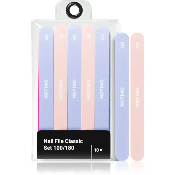 Notino Notino Nail File Classic Set 100/180 комплект пили за нокти