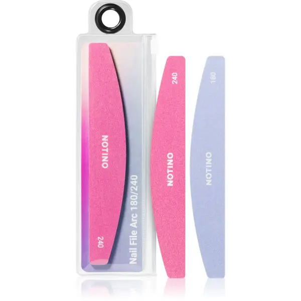 Notino Notino Nail Tools Nail File Arc класически пила за нокти с две повърхности 180/240 1 бр.