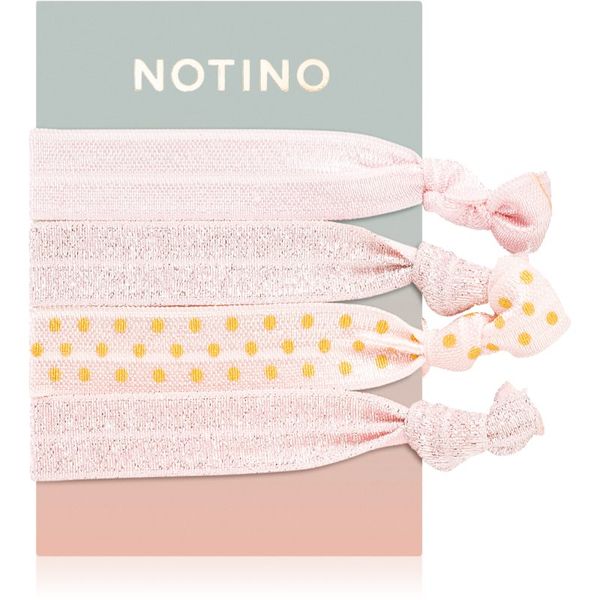 Notino Notino Pastel Collection Hair elastics ластици за коса Pink 4 бр.