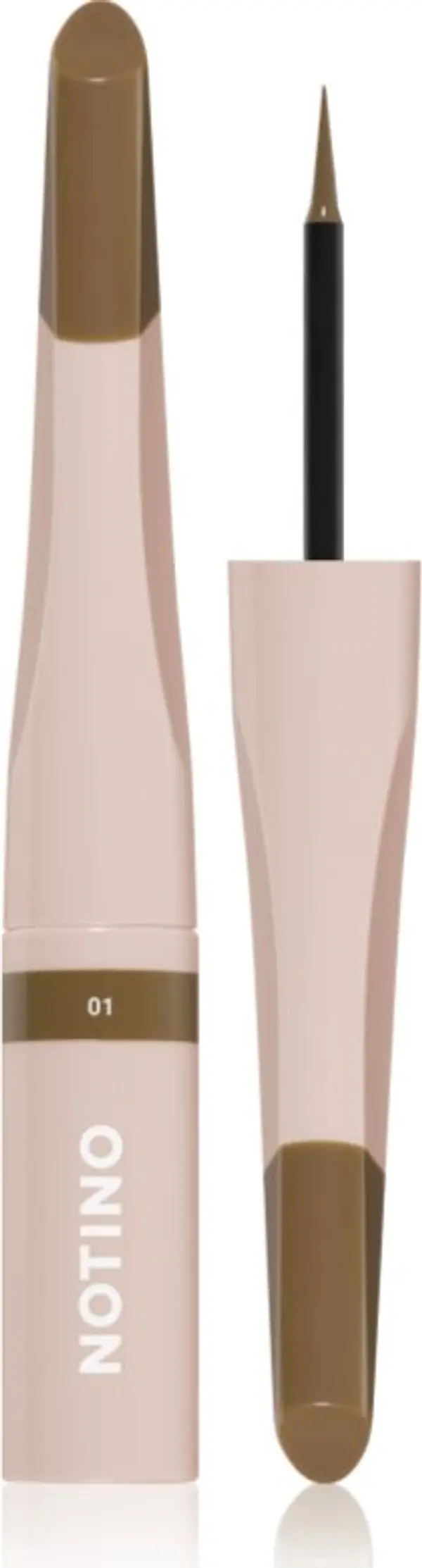 Notino Notino Serum-Infused Lifeproof Eyebrow Liner течна линия за вежди със серум 01 Blonde 2.8 мл.