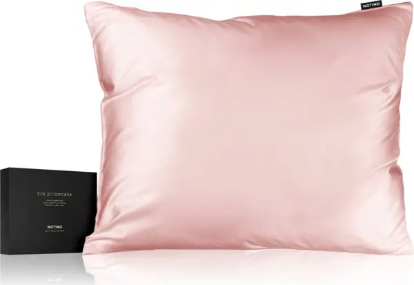 Notino Notino Silk Collection Pillowcase копринена калъфка за възглавница Pink 50x60 см