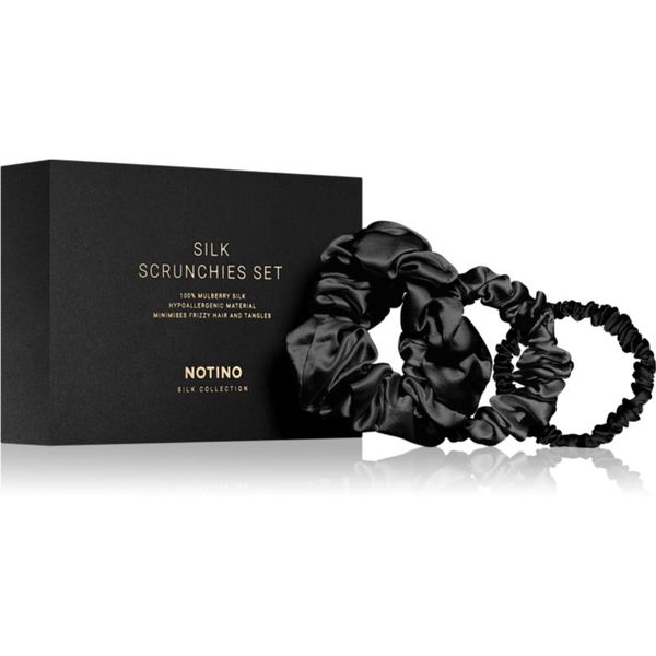 Notino Notino Silk Collection Scrunchie Set комплект копринени ластици за коса цвят