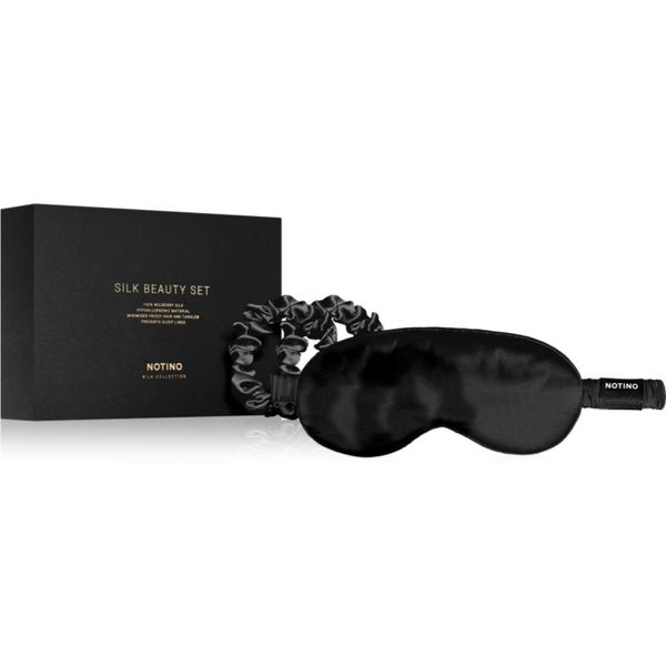 Notino Notino Silk Collection Sleeping mask & Scrunchies Set подаръчен комплект цвят