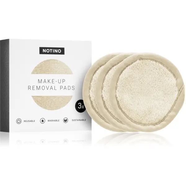 Notino Notino Spa Collection Make-up removal pads тампони за почистване на грим цвят Beige 3 бр.