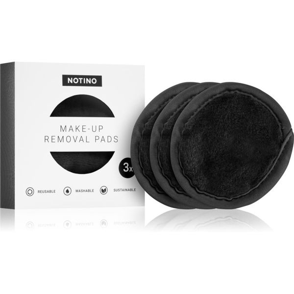 Notino Notino Spa Collection Make-up removal pads тампони за почистване на грим цвят Black 3 бр.