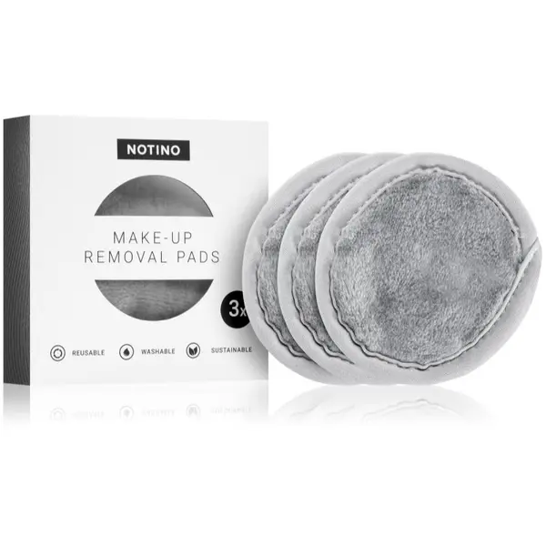 Notino Notino Spa Collection Make-up removal pads тампони за почистване на грим цвят Grey 3 бр.