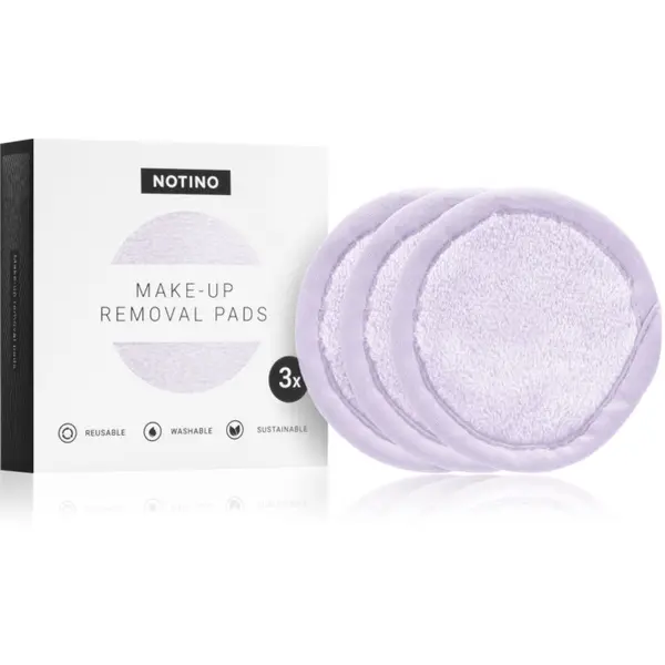 Notino Notino Spa Collection Make-up removal pads тампони за почистване на грим цвят Lilac 3 бр.