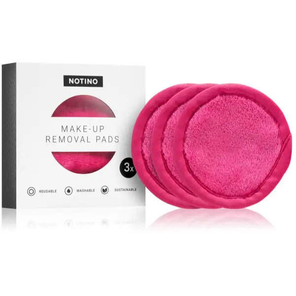 Notino Notino Spa Collection Make-up removal pads тампони за почистване на грим цвят Pink 3 бр.