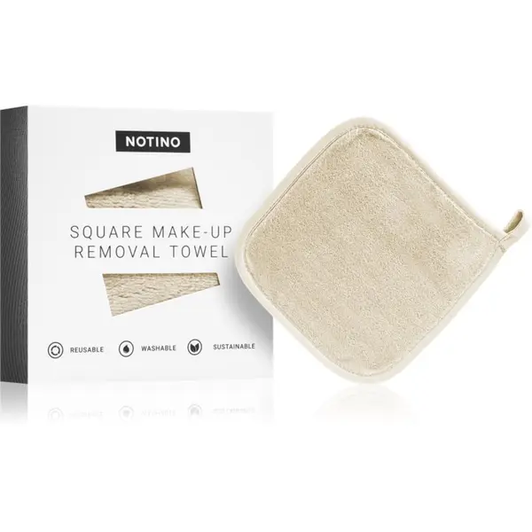 Notino Notino Spa Collection Square Makeup Removing Towel кърпа за отстраняване на грим цвят 1 бр.