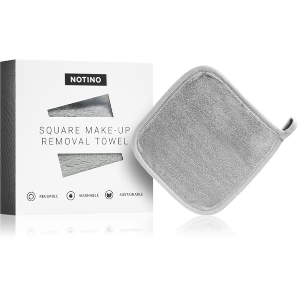 Notino Notino Spa Collection Square Makeup Removing Towel кърпа за отстраняване на грим цвят Grey 1 бр.