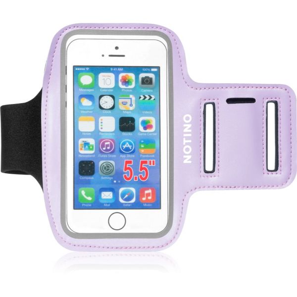 Notino Notino Sport Collection Armband phone case калъфка за мобилен телефон Purple 17x4,5 см