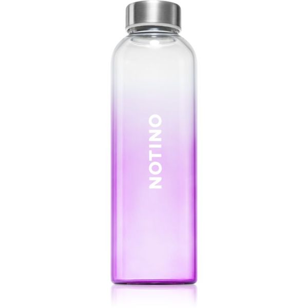 Notino Notino Sport Collection Glass water bottle стъклена бутилка за вода Purple 500 мл.