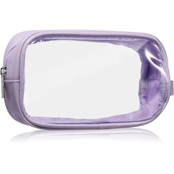 Notino Notino Travel Collection Small Clear Organizer прозрачна козметична чантичка транспарентен S Purple 20x10x5 cm 1 бр.