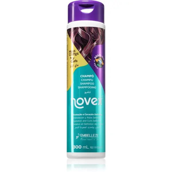 Novex Novex Brazilian Keratin шампоан за къдрава коса 300 мл.