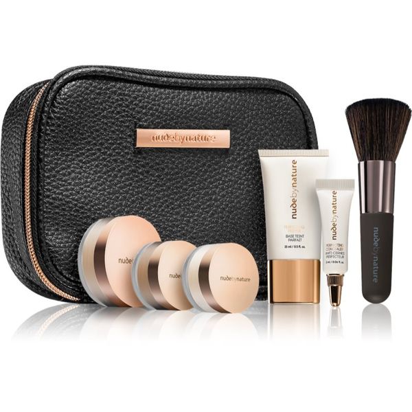 Nude by Nature Nude by Nature Complexion Essentials Starter Kit подаръчен комплект N4 Silky Beige за жени