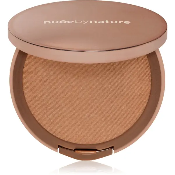 Nude by Nature Nude by Nature Flawless Pressed Powder Foundation компактна пудра цвят N5 Sparkling Wine 10 гр.