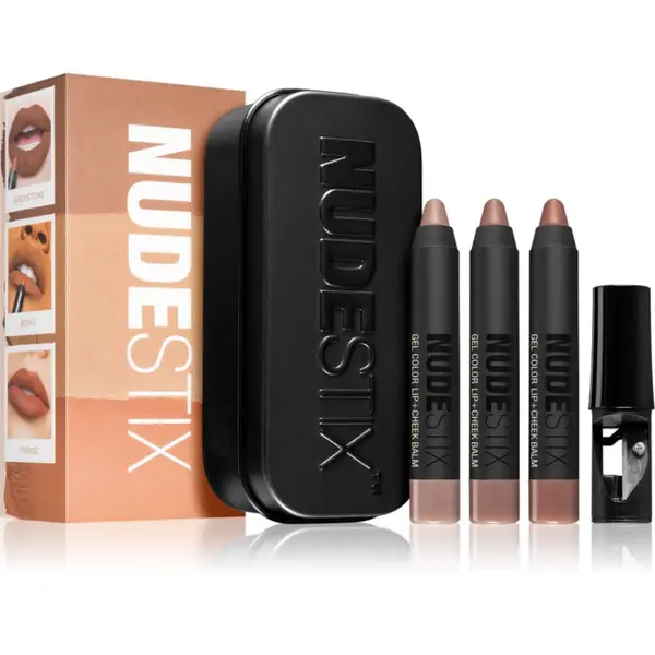 Nudestix Nudestix 90's Nude Mini Lips матов комплект за устни