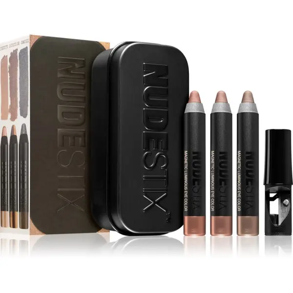 Nudestix Nudestix Kit Nude Metallic Eye Mini комплект декоративна козметика за очи