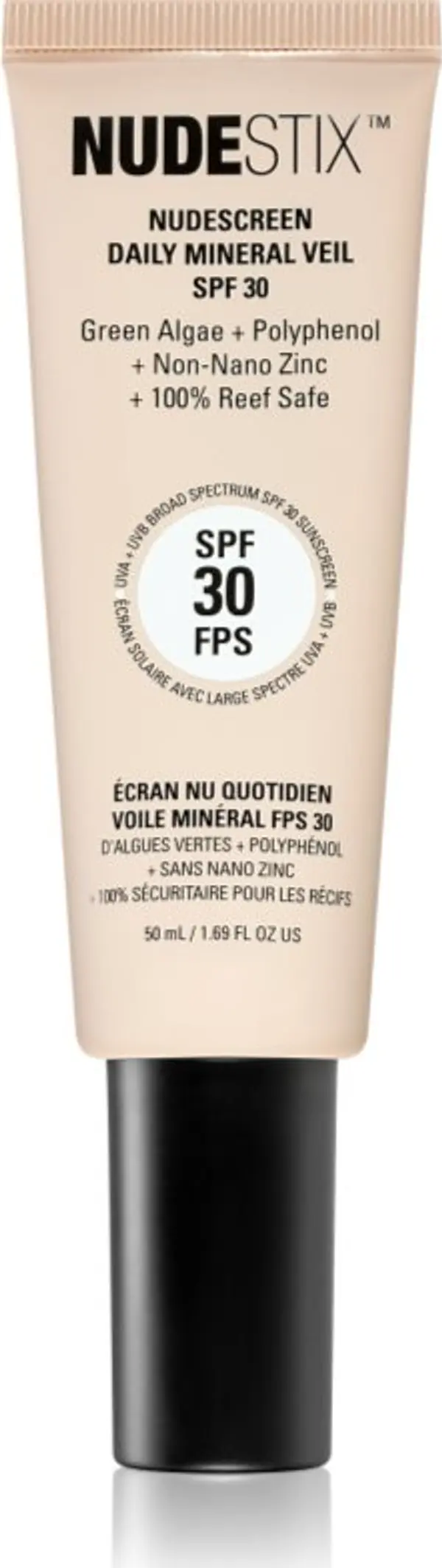 Nudestix Nudestix Nudescreen Daily Mineral Veil SPF 30 дневен защитен крем SPF 30 цвят Hot 50 мл.