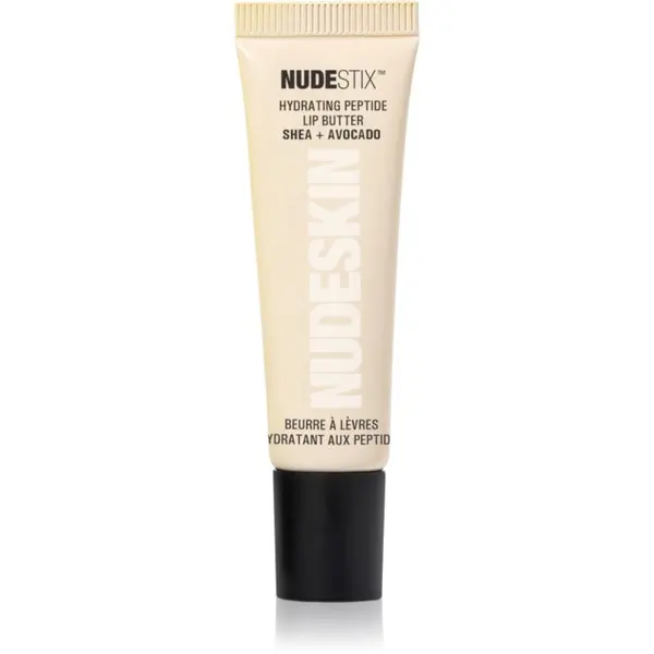 Nudestix Nudestix Nudeskin Hydrating Peptide Lip Butter дълбоко подхранващо масло за устни цвят Clear Gloss 10 мл.